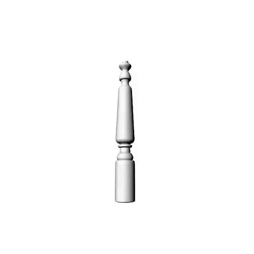 Baluster pedestal