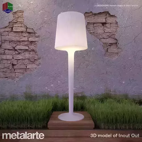 Metalarte Inout out lamp Free 3D model