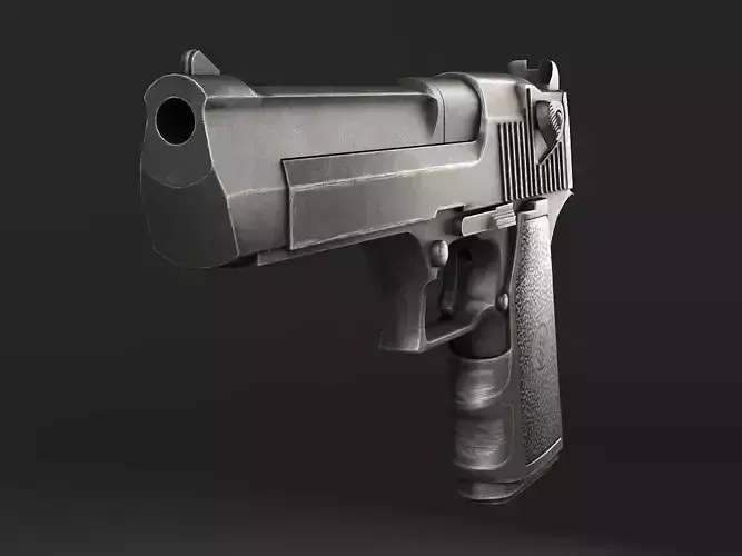 Desert Eagle Pistol 3D model