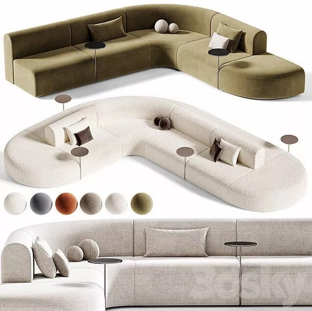 ARTIKO Sectional Modular Sofa 3D model