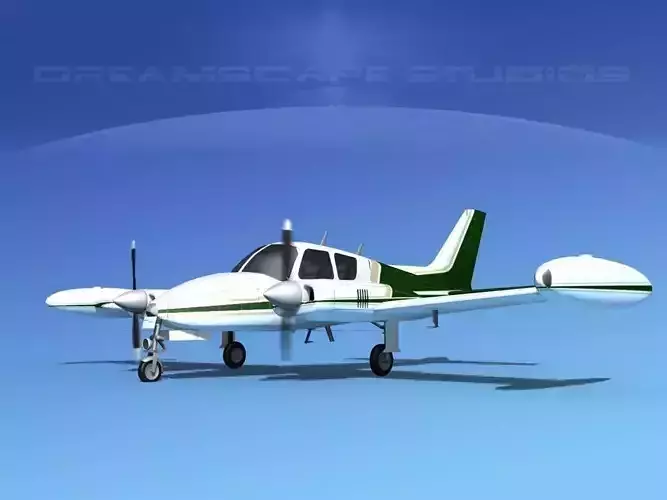 Cessna 310 V06 3D model