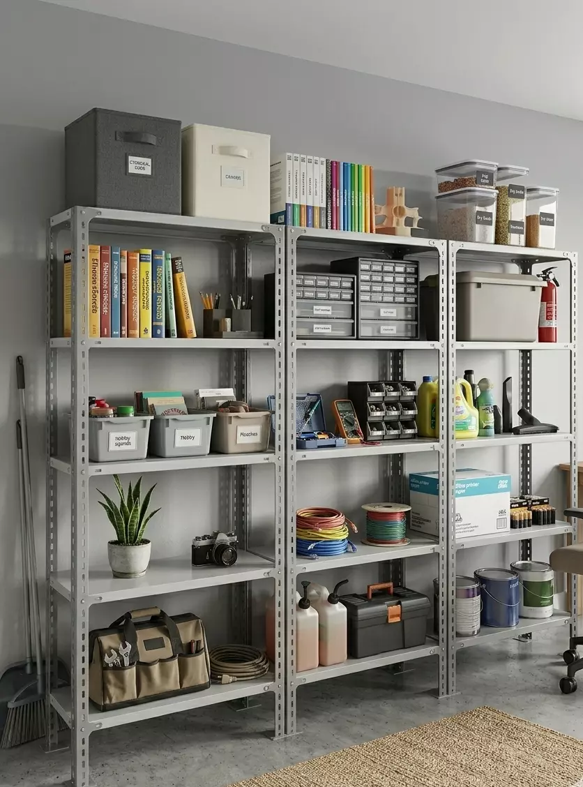 Light Duty Rack with Adjustable Layers 3D print model