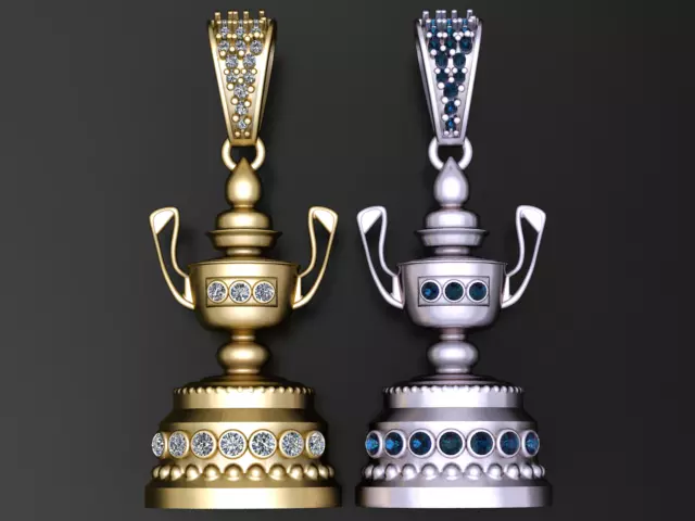 Championship Trophy PendantChampionship Trophy Pendant 3D print model