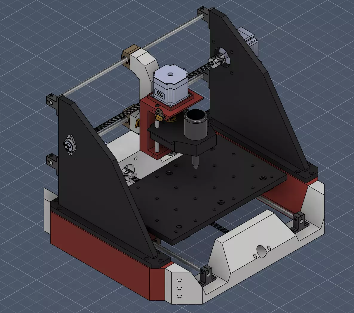 3D DIY CNC ROUTER 775 NEMA 23 3D print model