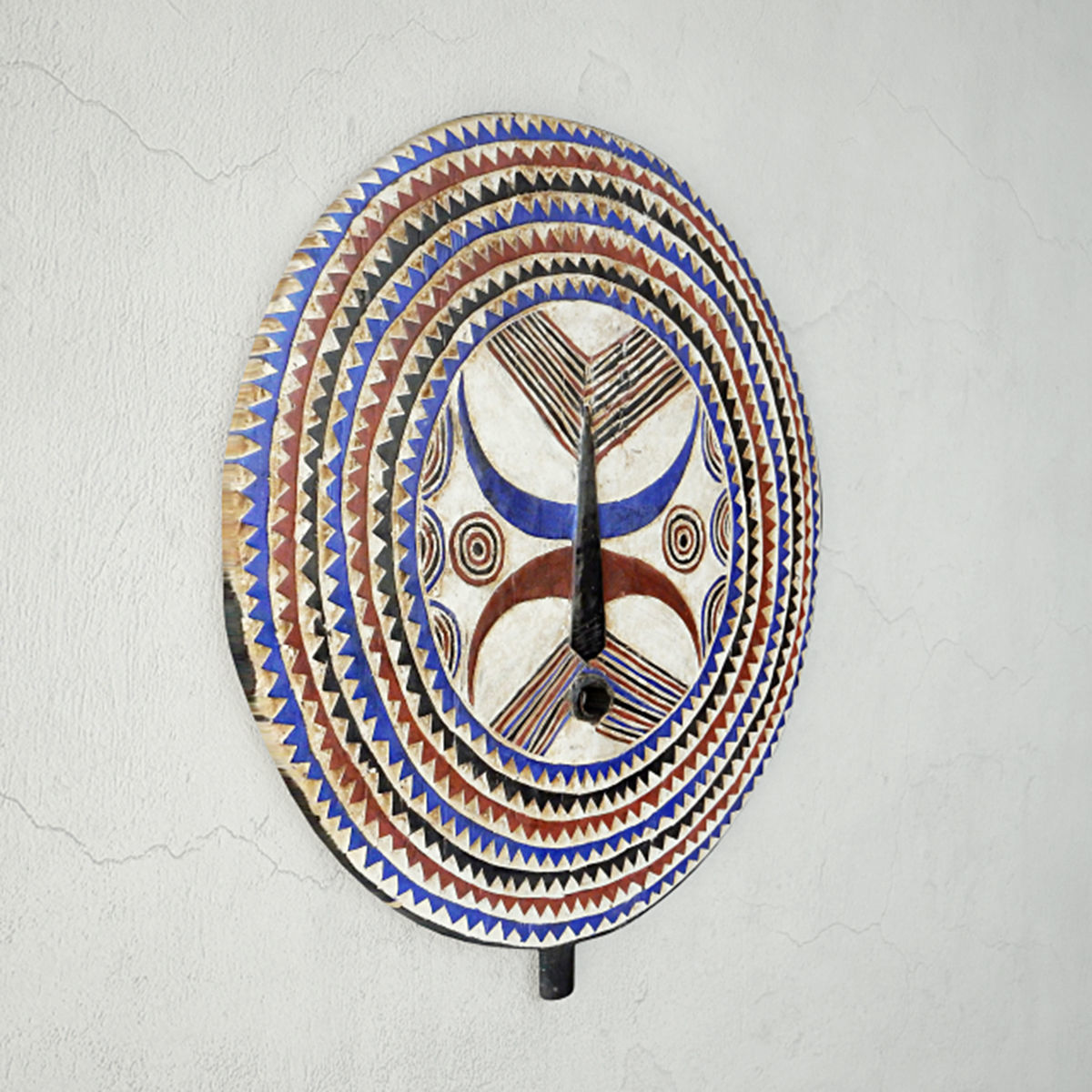 Baule Tribe LG Moon Mask Cote D Ivoire 3D model_2