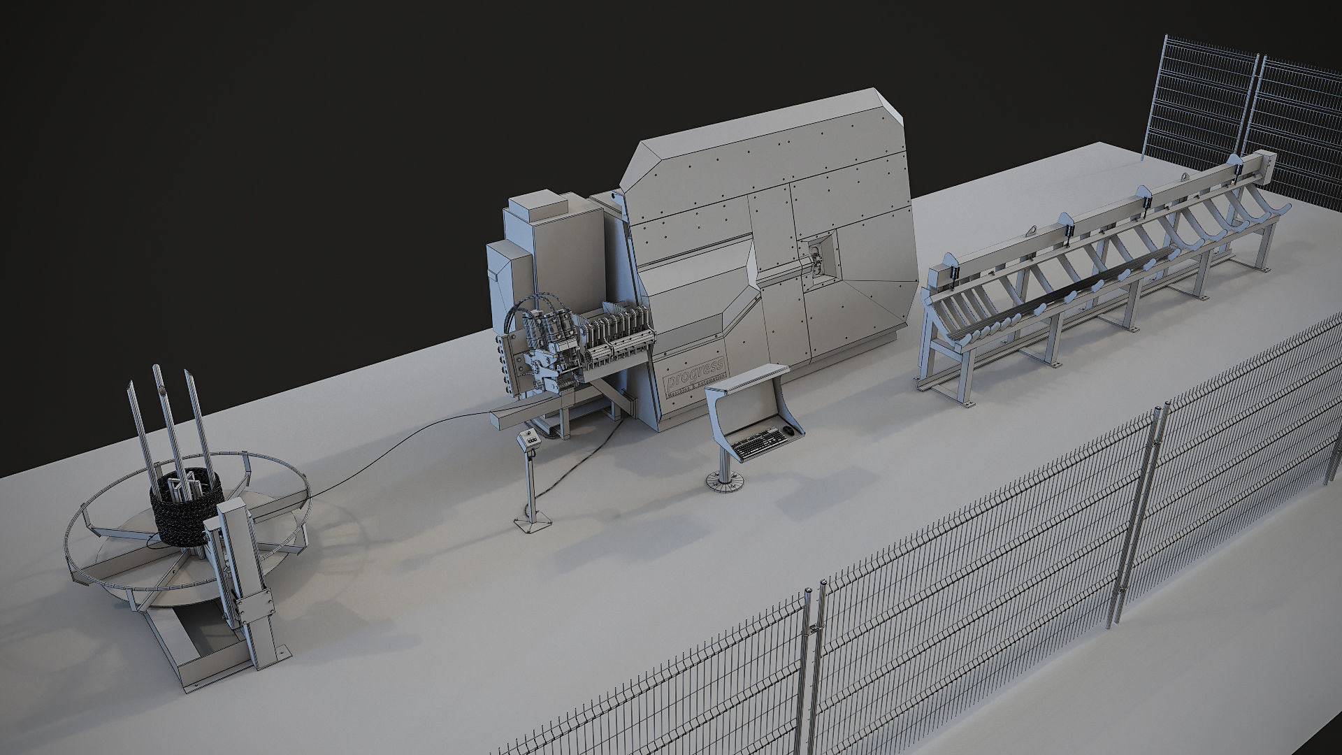 Bending machine2 3D model_3