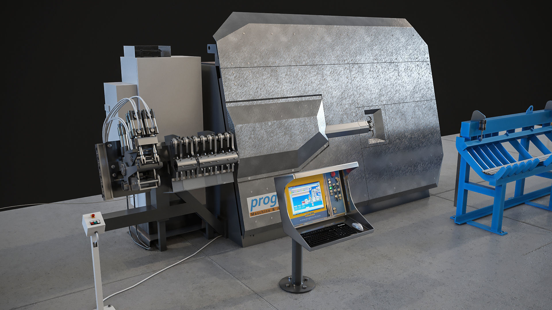 Bending machine2 3D model_0