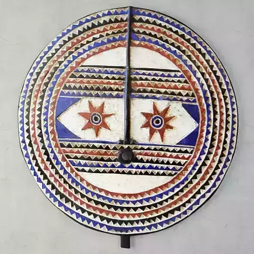 Baule Tribe Moon Mask