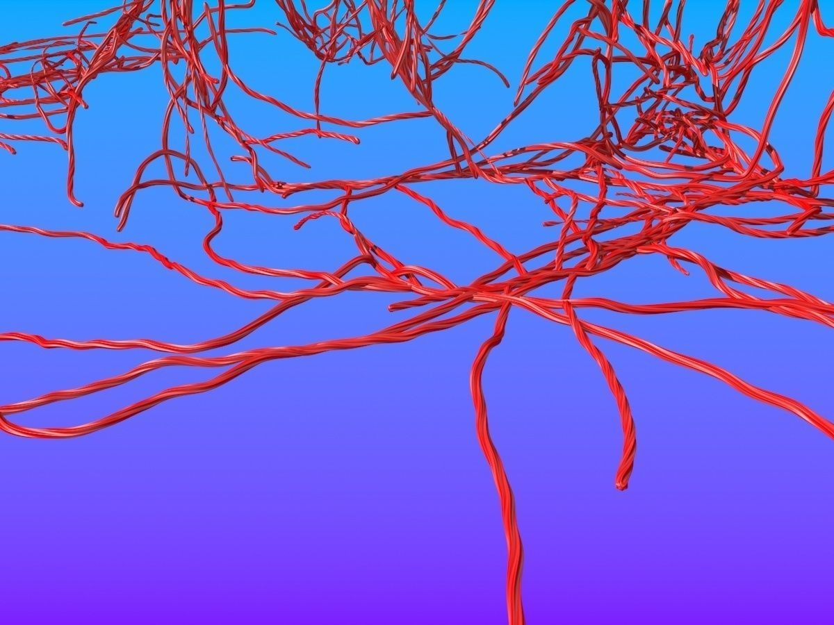 Twizzler Vines 3D model_1