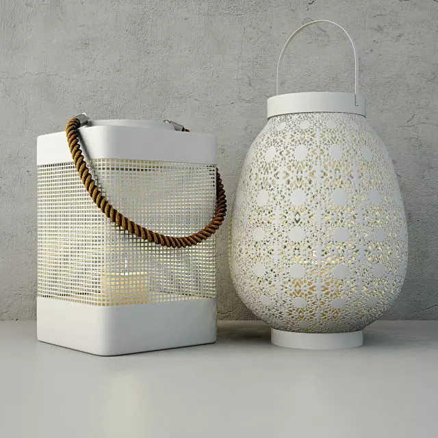 Lanterns by ZARA HOME 3D model_0