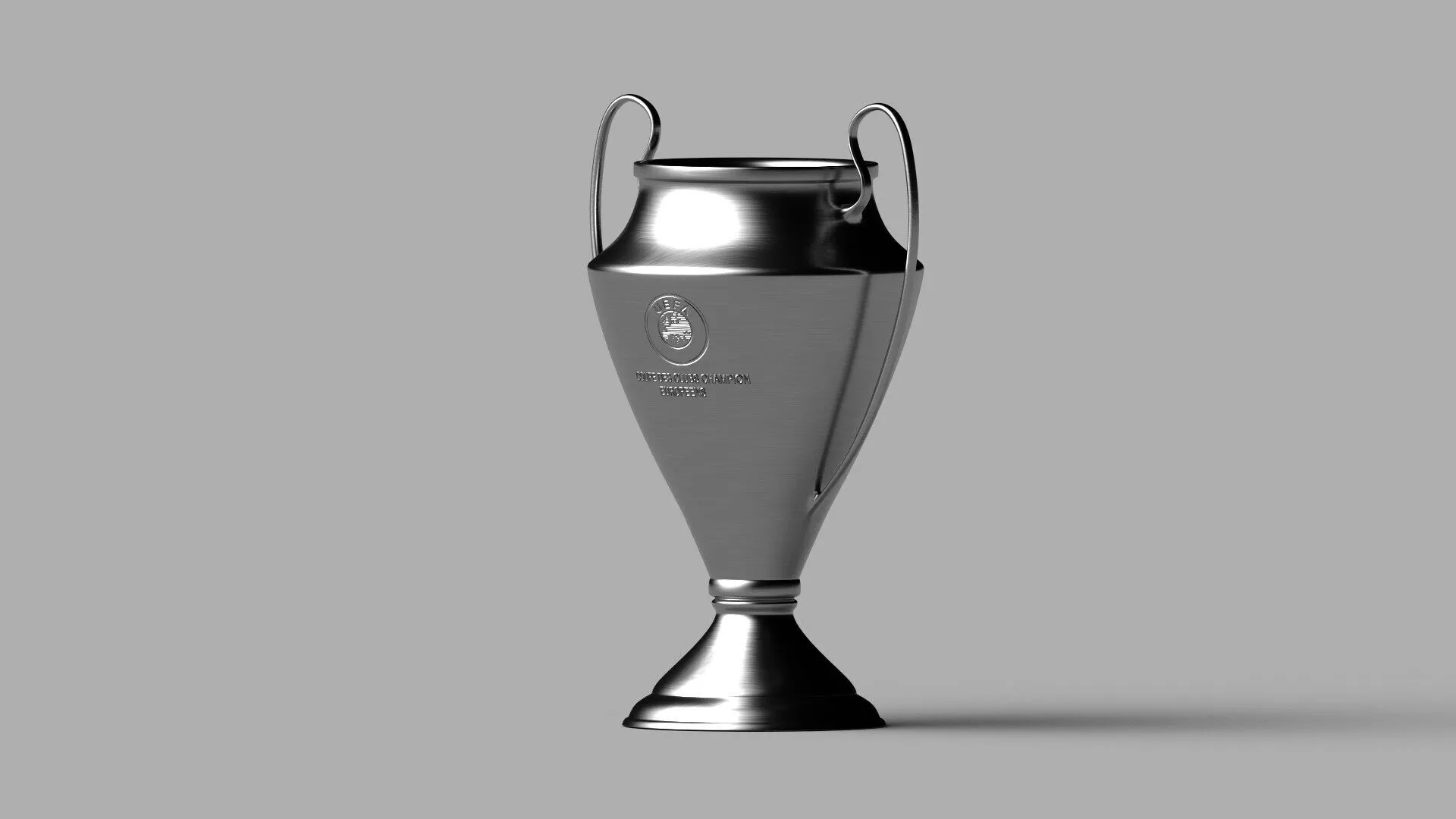 European Champions League Trophy Free 3D model