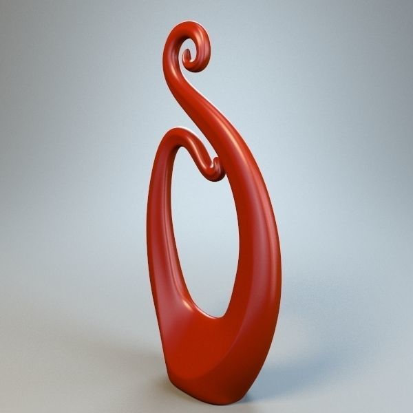 Abstract Figure m016 P 3D print model_5