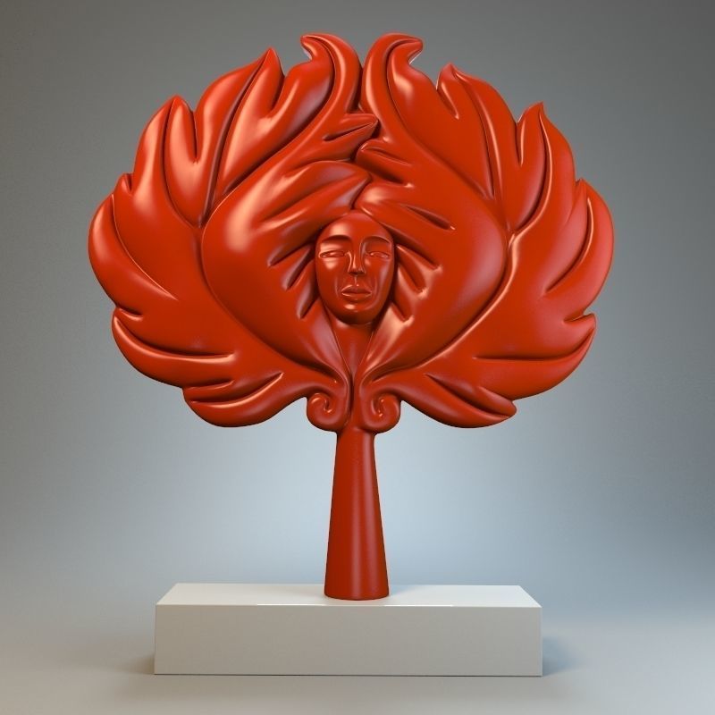 Sculpture Alive P 3D print model_2