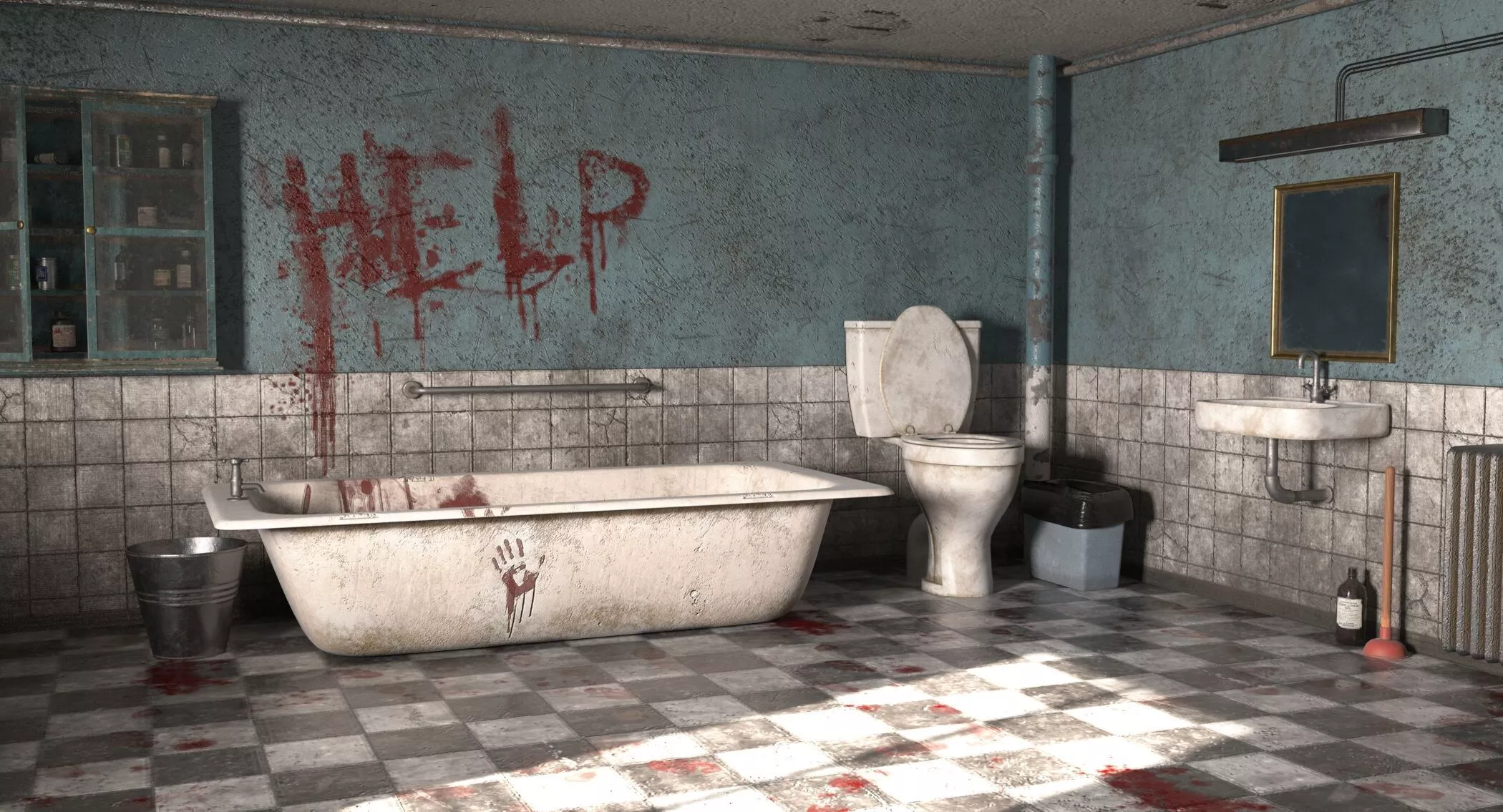 Spooky Scene PBR 3D model