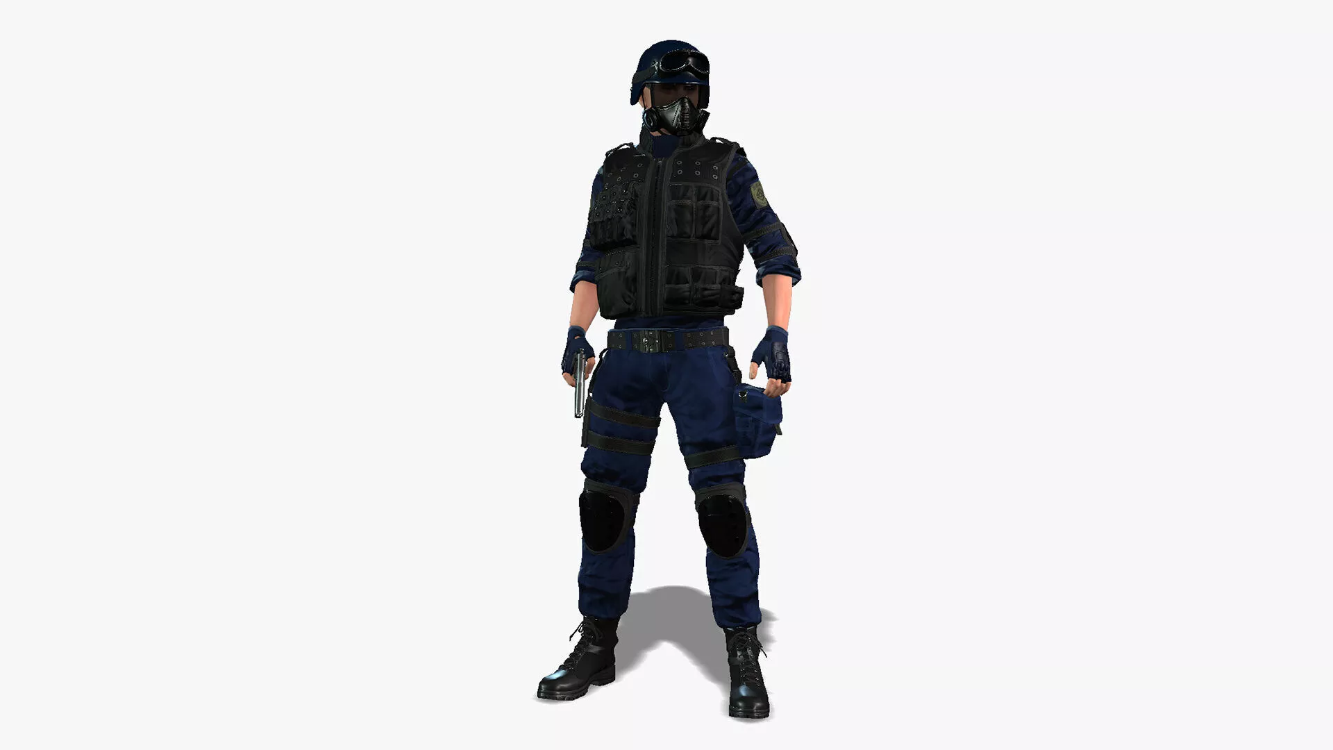 Advanced Combat Soldier 3D model