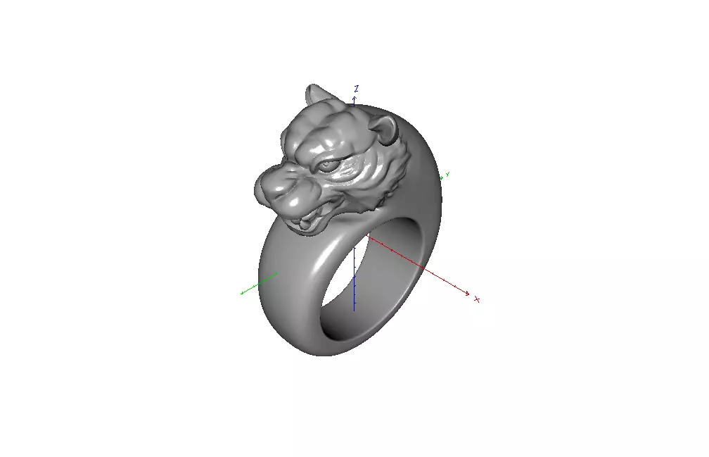 Animal Ring 3D print model