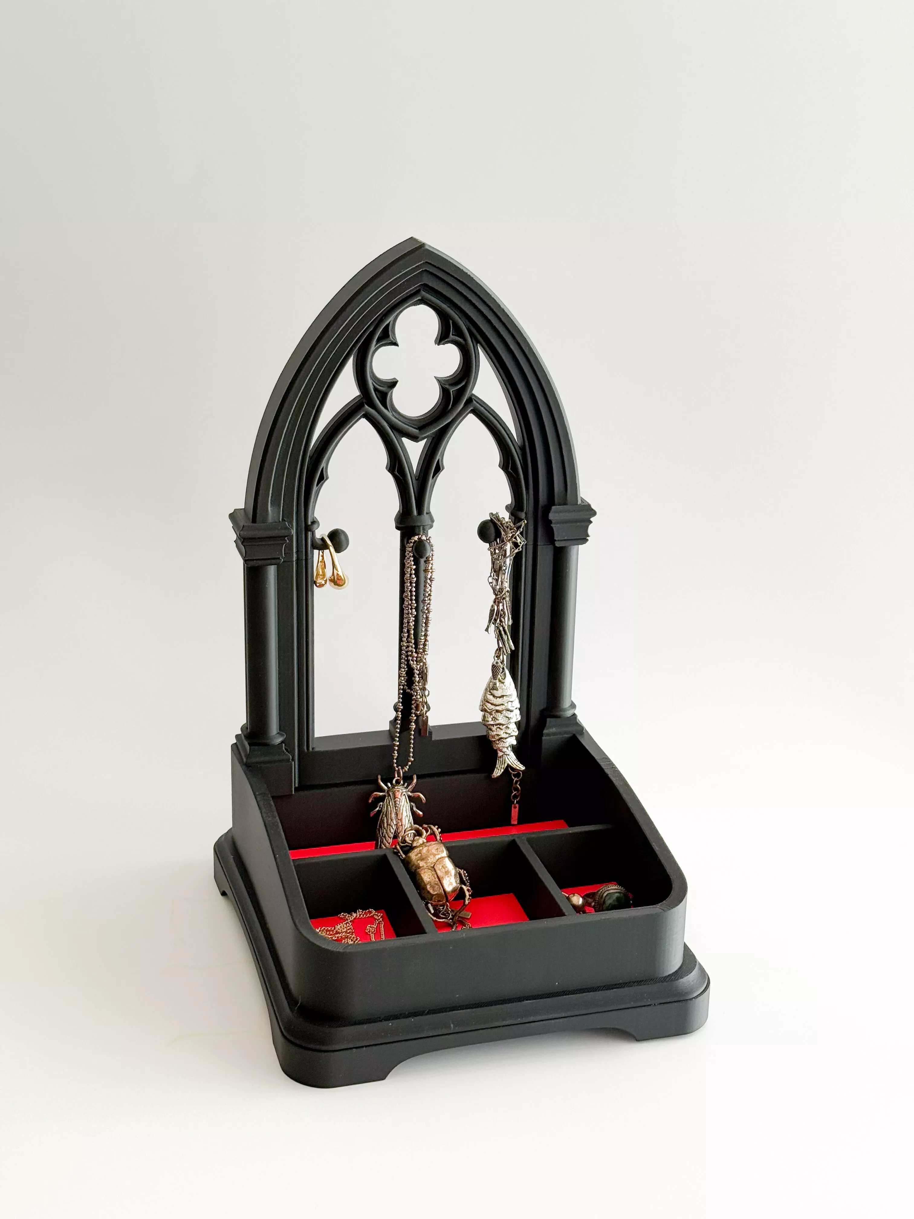 Gothic Shrine Jewelry Organizer 3D print model
