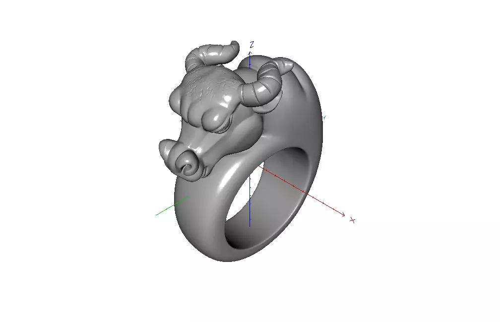 Animal Ring 3D print model