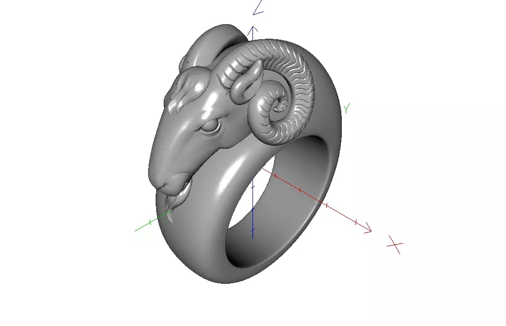 Animal Ring 3D print model