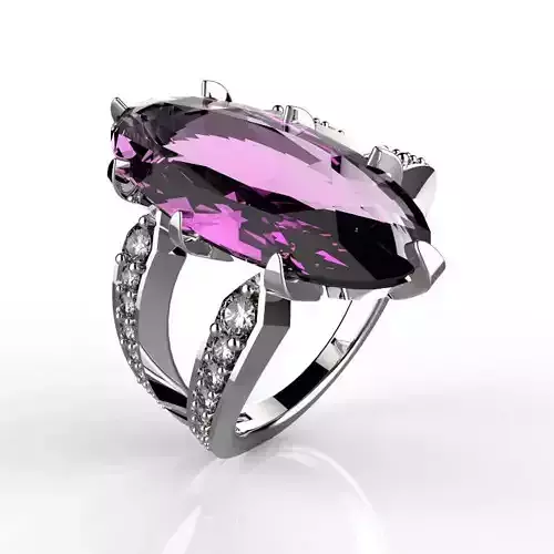 RING OVAL CLEAN ALLURE