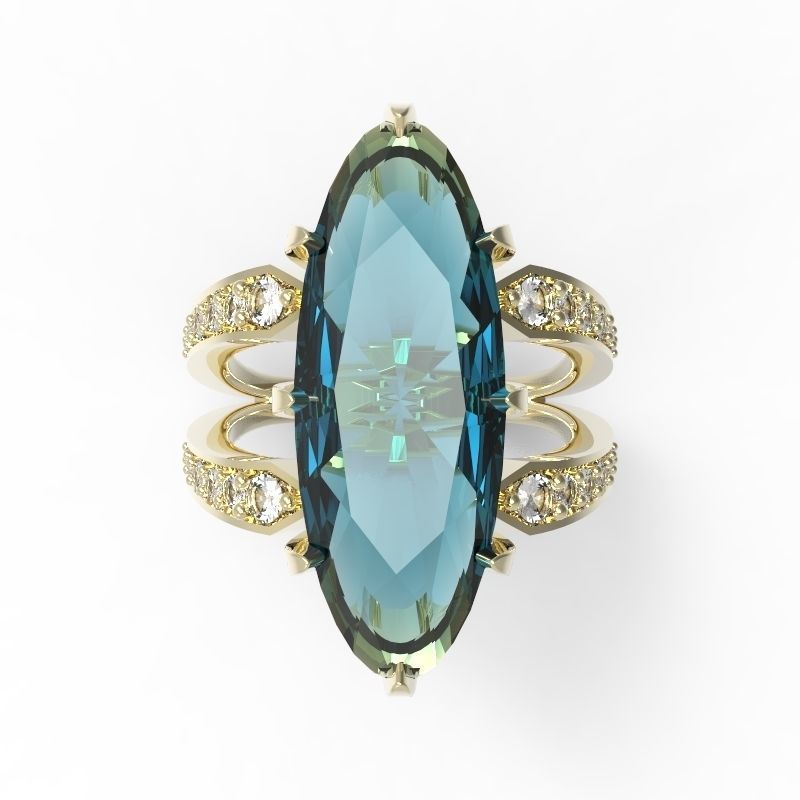 RING OVAL CLEAN ALLURE 3D print model_5