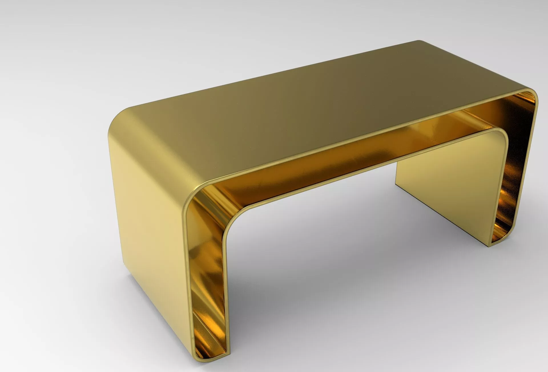 Ninnie Metal Table Low-poly 3D model