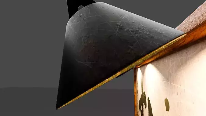 Japanese Sushi sign board 3D model 6