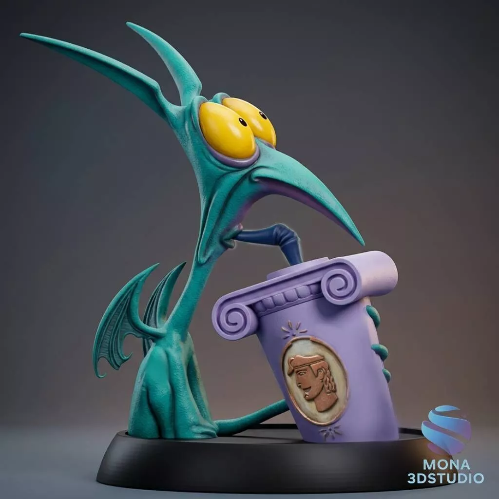 Panic - Disney Hercules Fan Art Statue - Presupported 3D STL 3D print model
