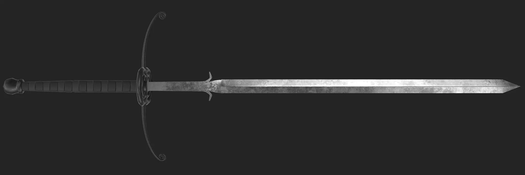 Montane Sword Game-Ready Low-poly 3D model