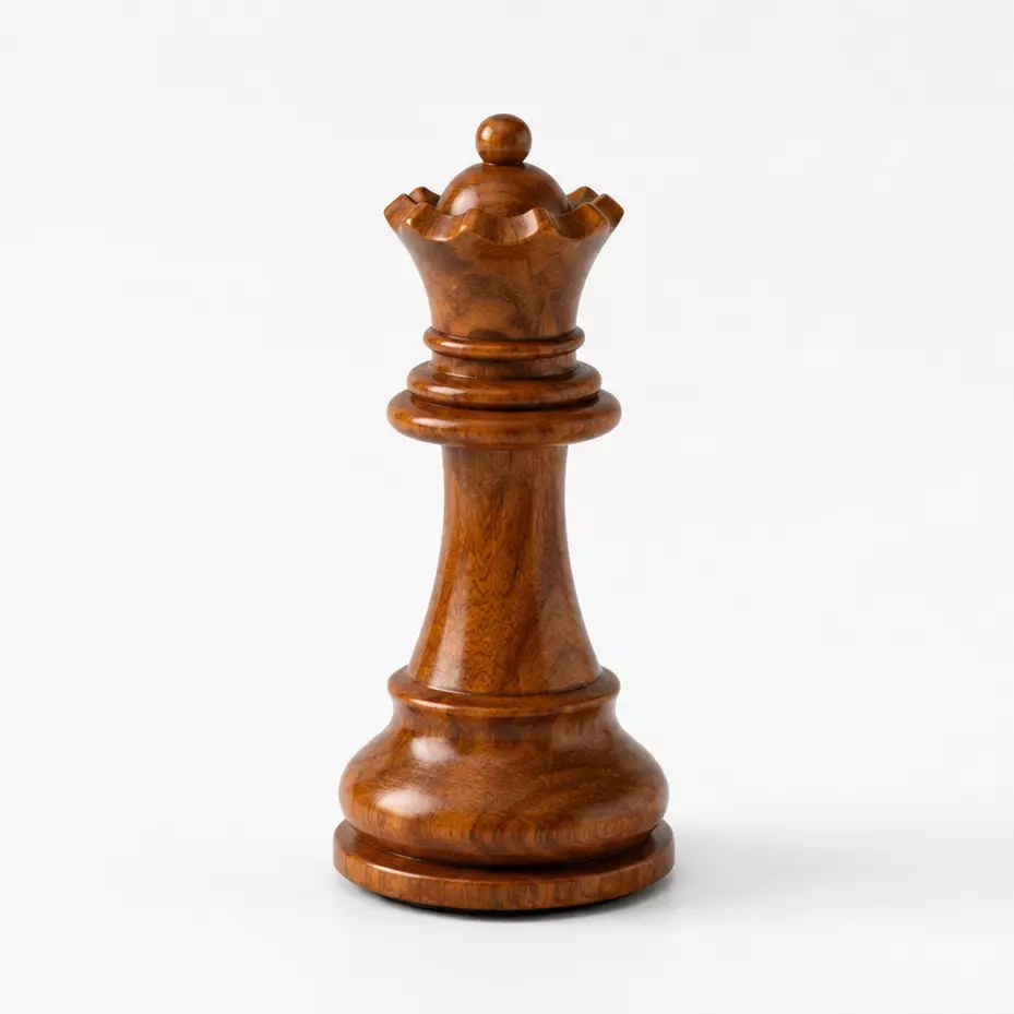 Queen Chess Piece 3D print model