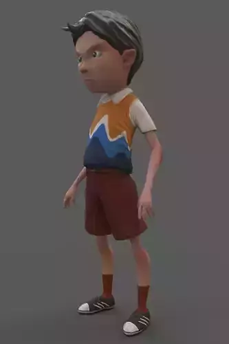 Kids Lowpoly Character