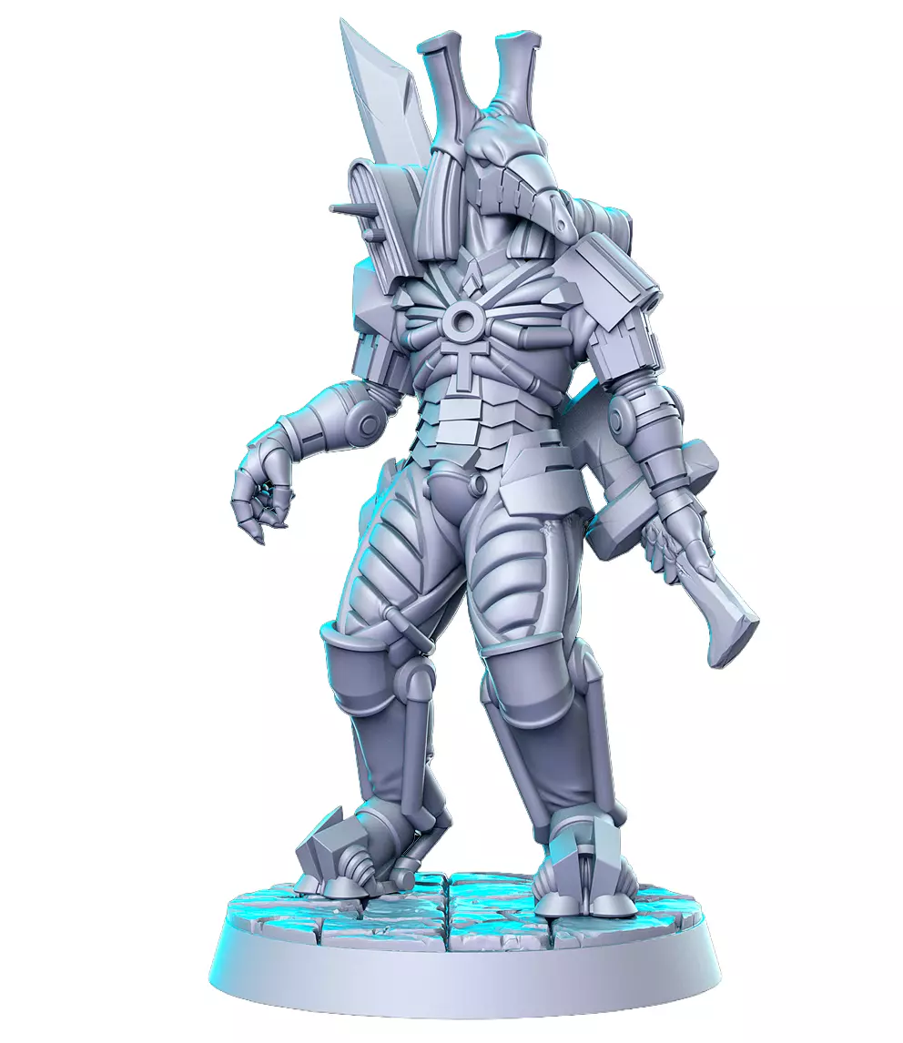 Seth 3D Print STL Miniature RPG 3D print model