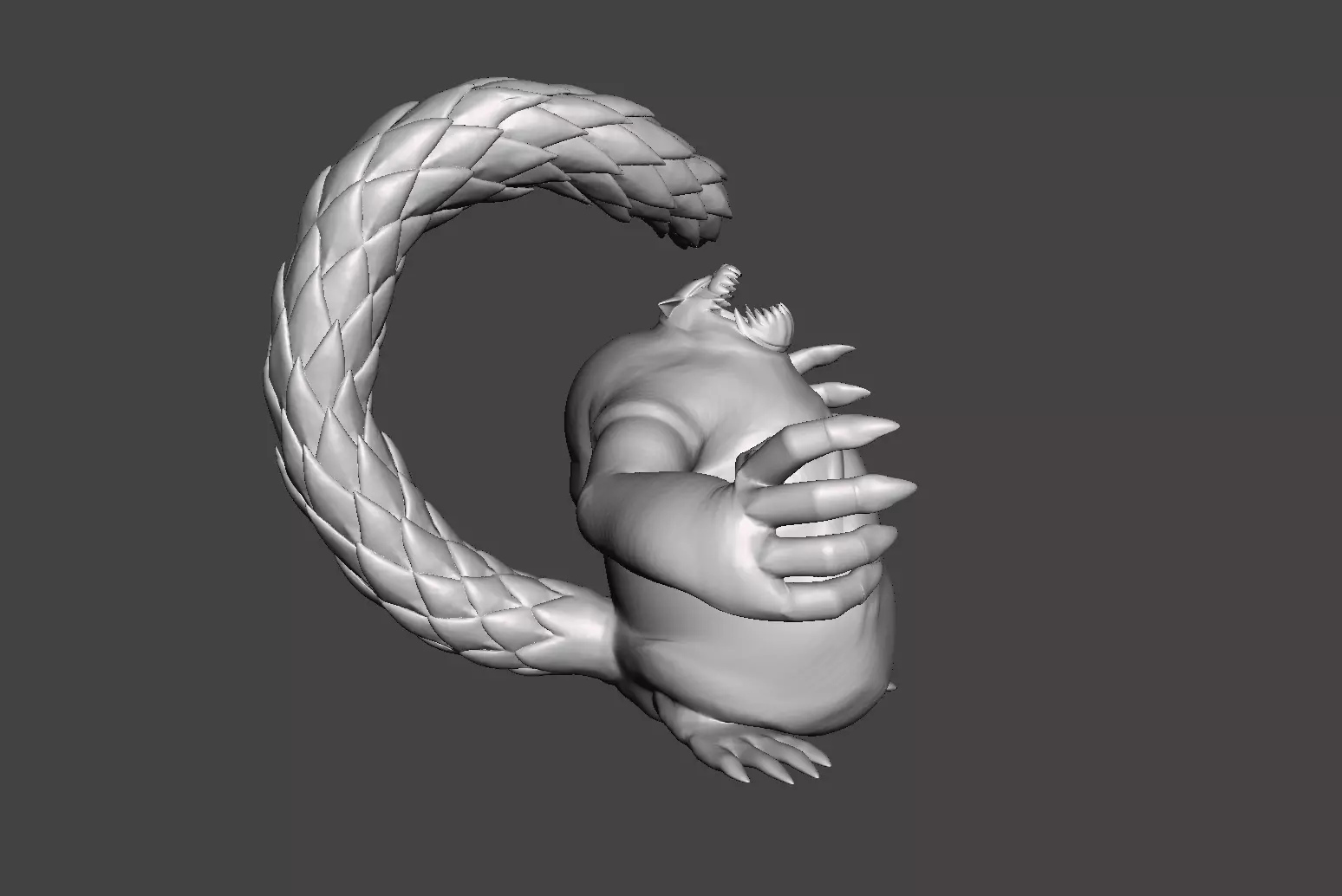 Shukaku One Tail Beast 3D Model Free 3D print model