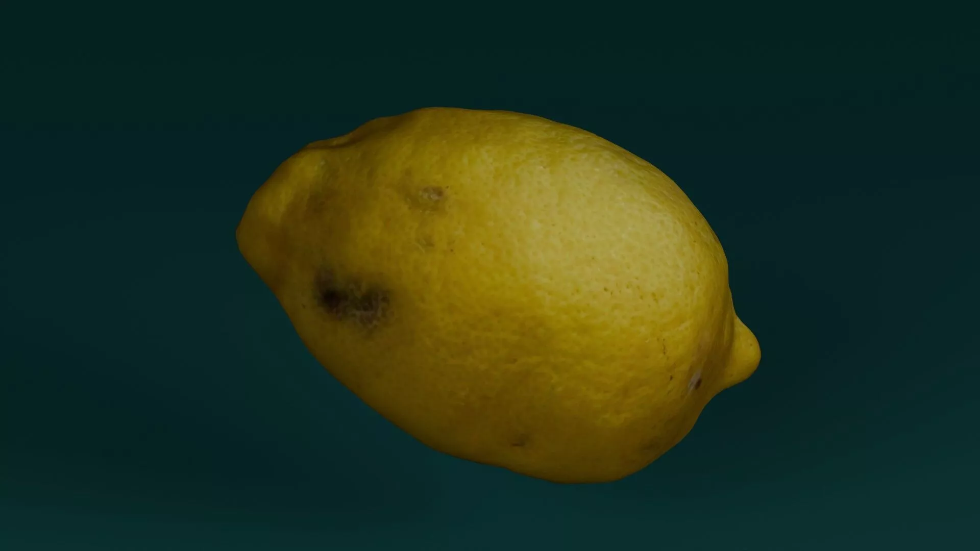 Lemon Free low-poly 3D model