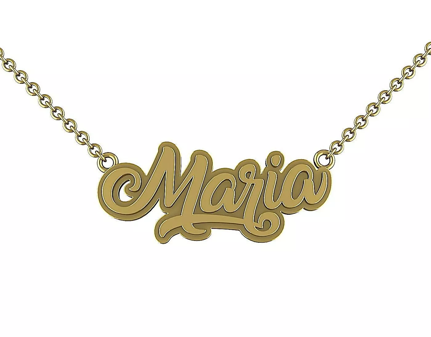 Custom Name Pendant Maria 3D print model