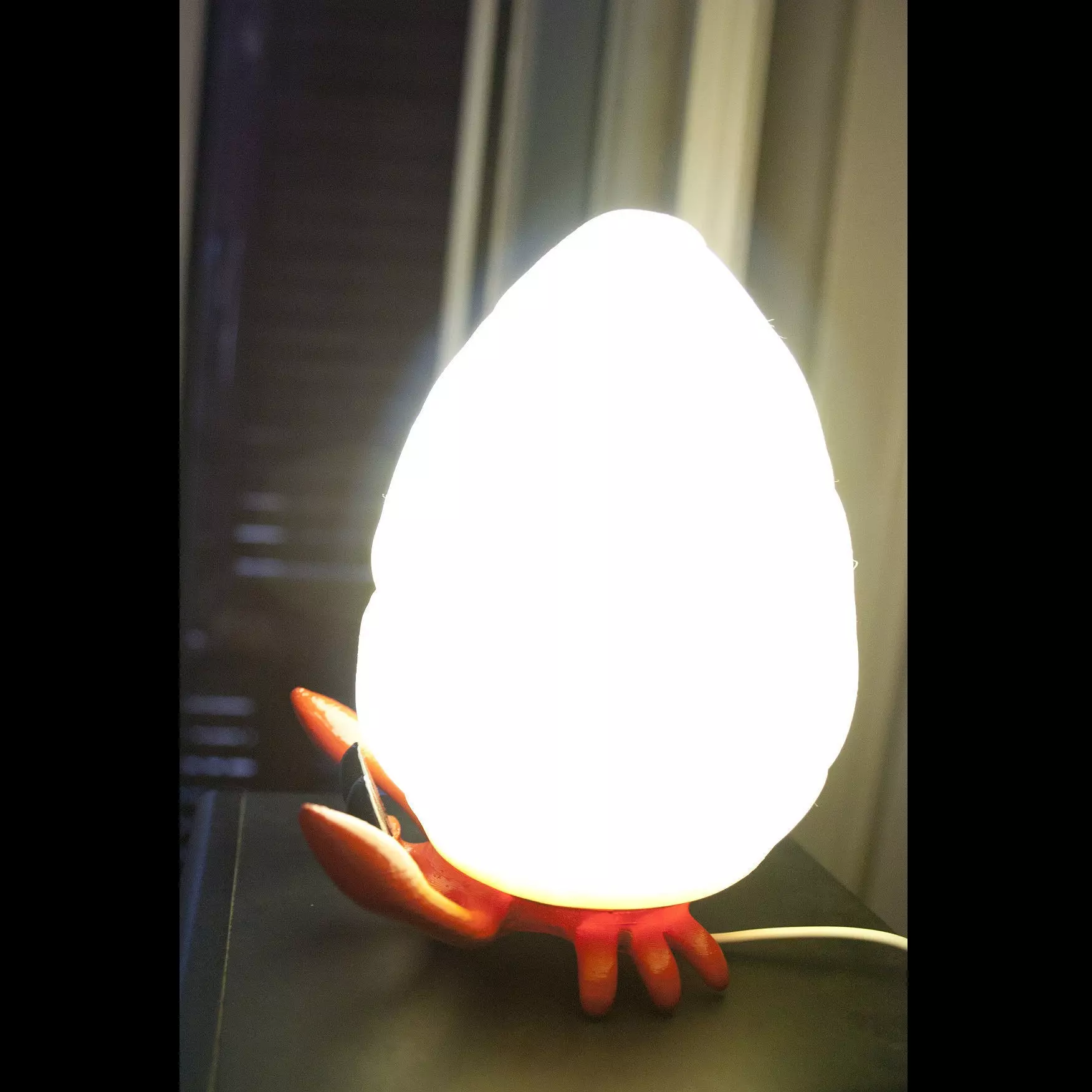 Hermit-Crab printable lamp 3D print model_0