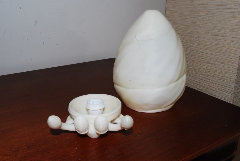 Hermit-Crab printable lamp 3D print model_5