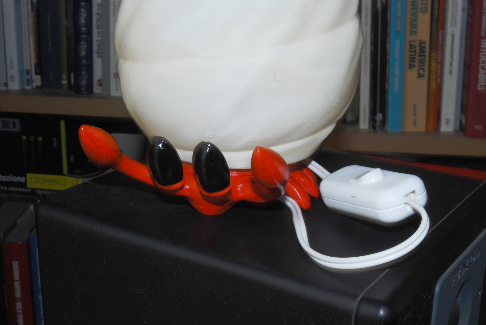 Hermit-Crab printable lamp 3D print model_3