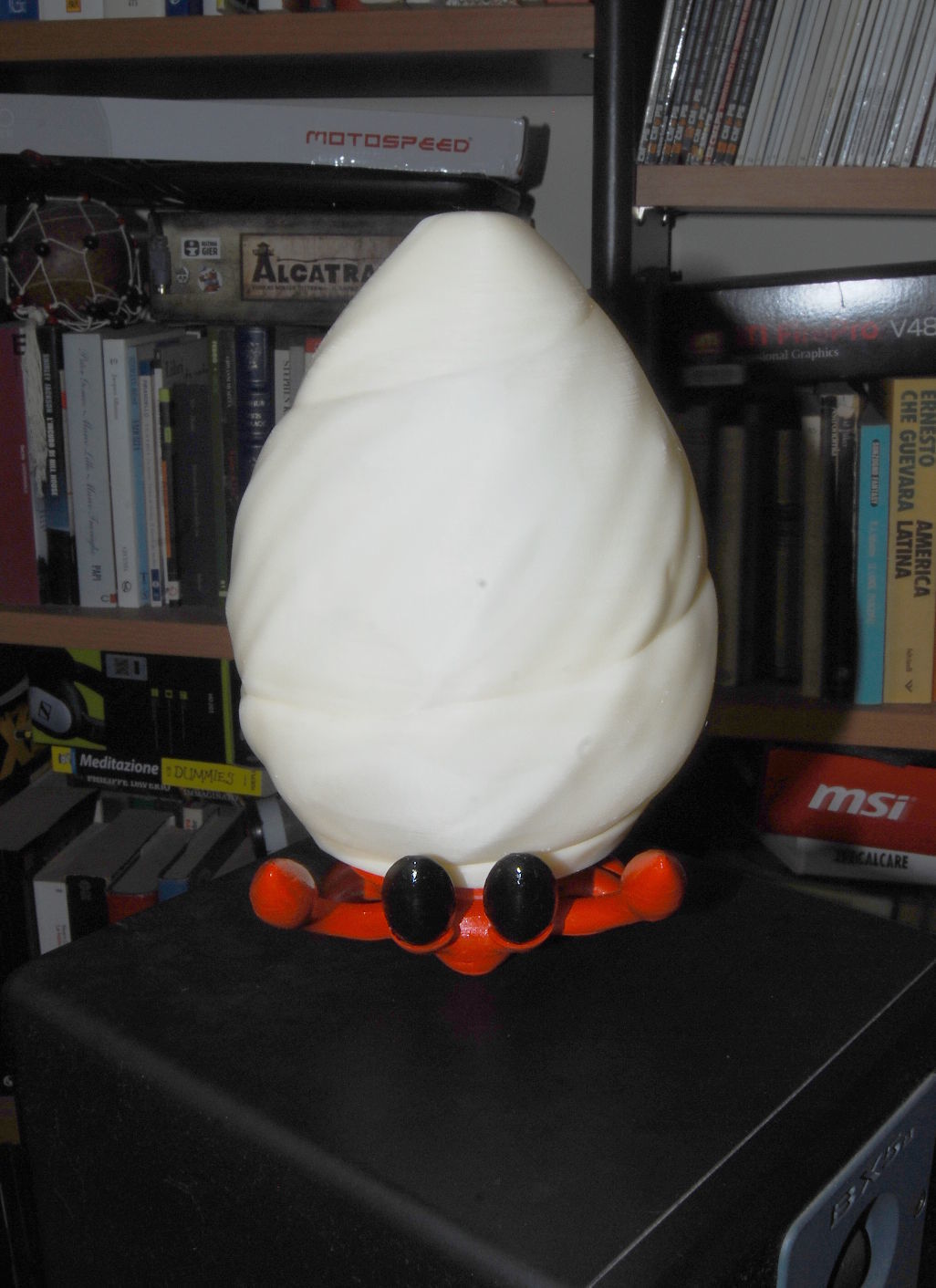 Hermit-Crab printable lamp 3D print model_1