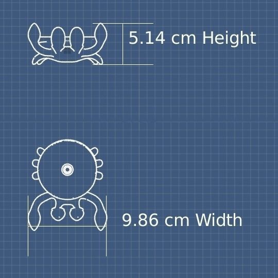 Hermit-Crab printable lamp 3D print model_13