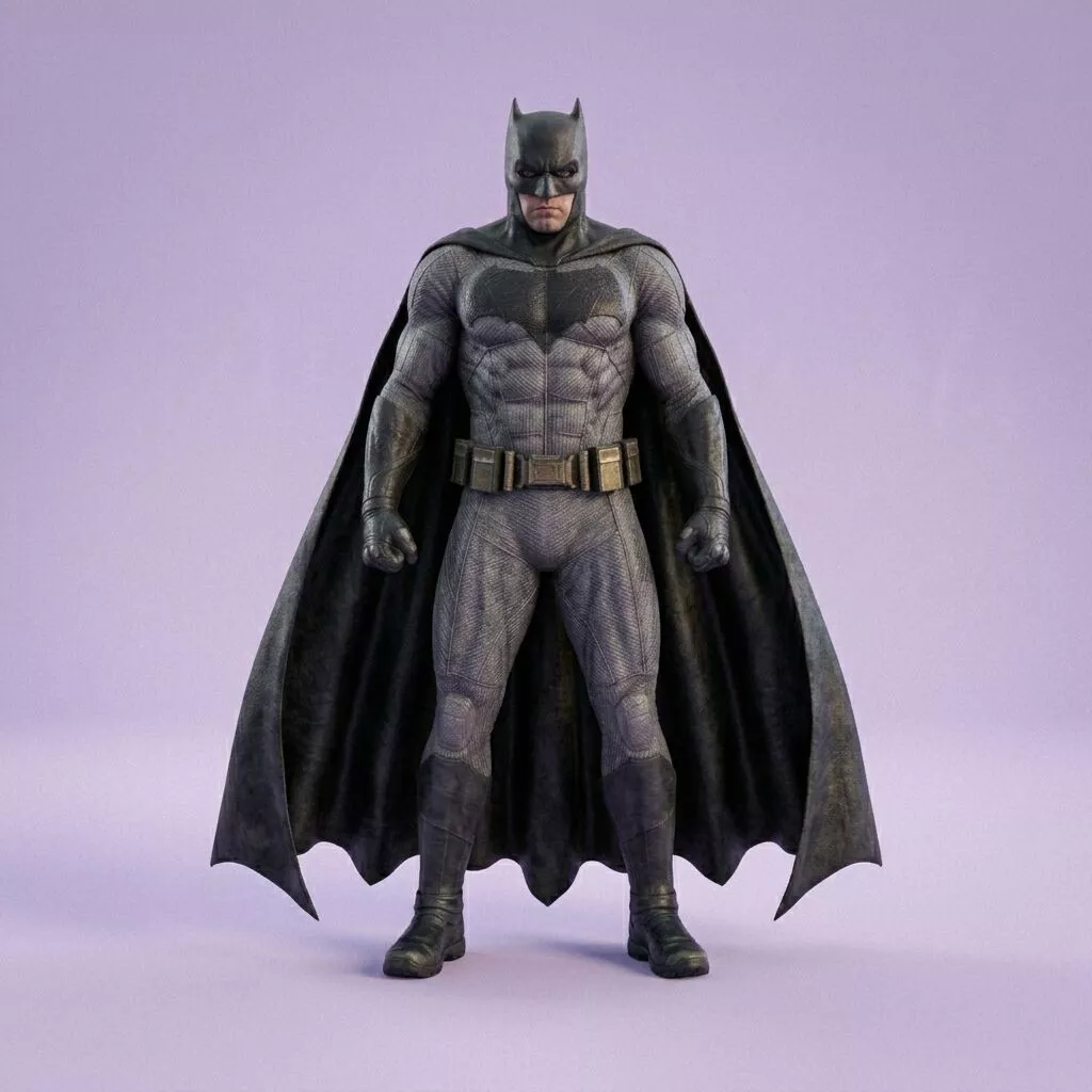 Batman Cinematic Suit STL 3D print model