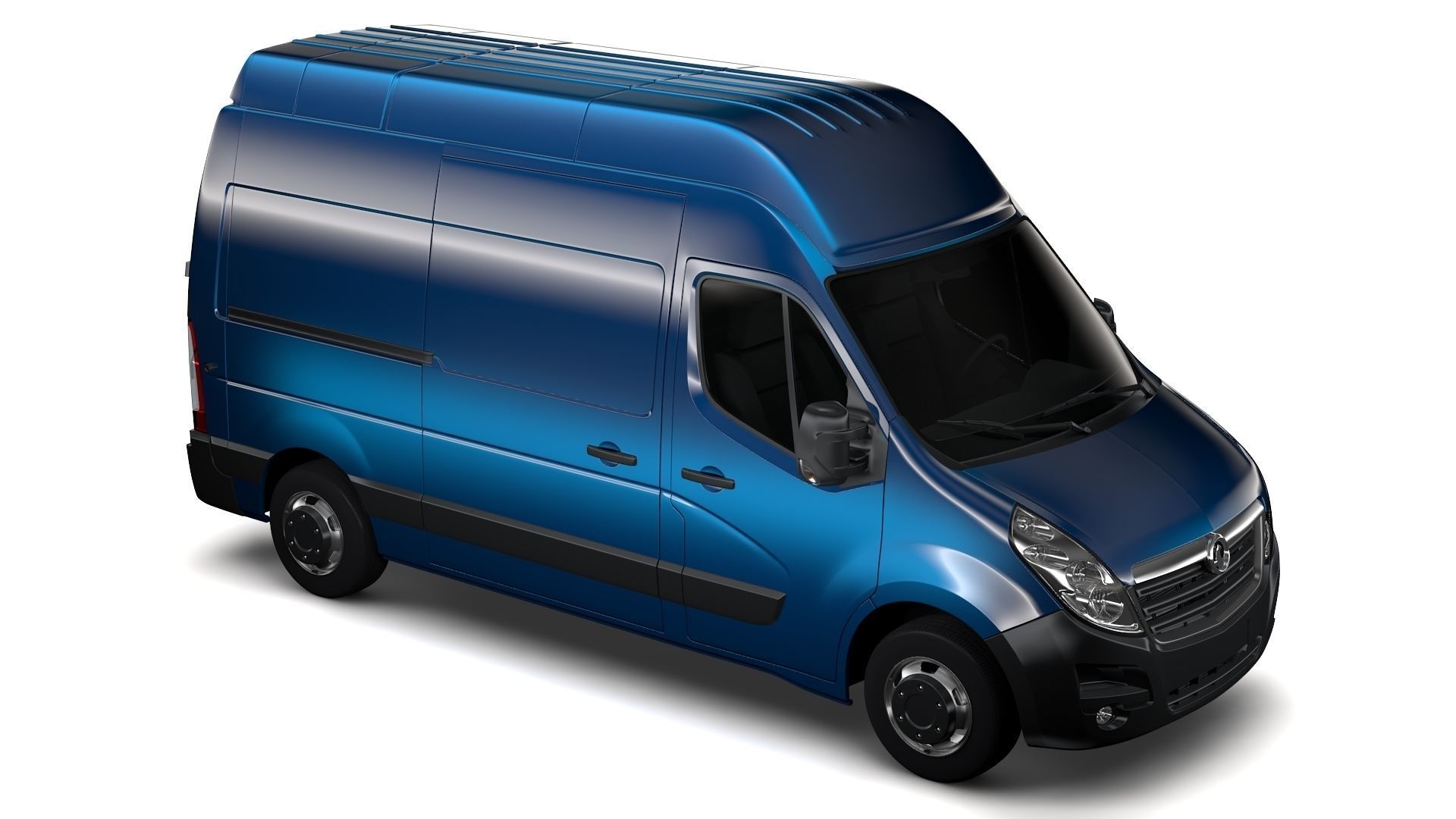Vauxhall Movano L2H3 Van 2016 3D model_1