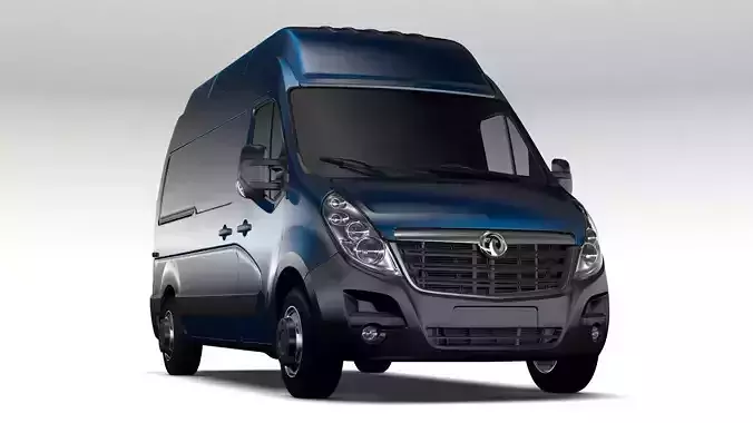 Vauxhall Movano L2H3 Van 2016 3D model
