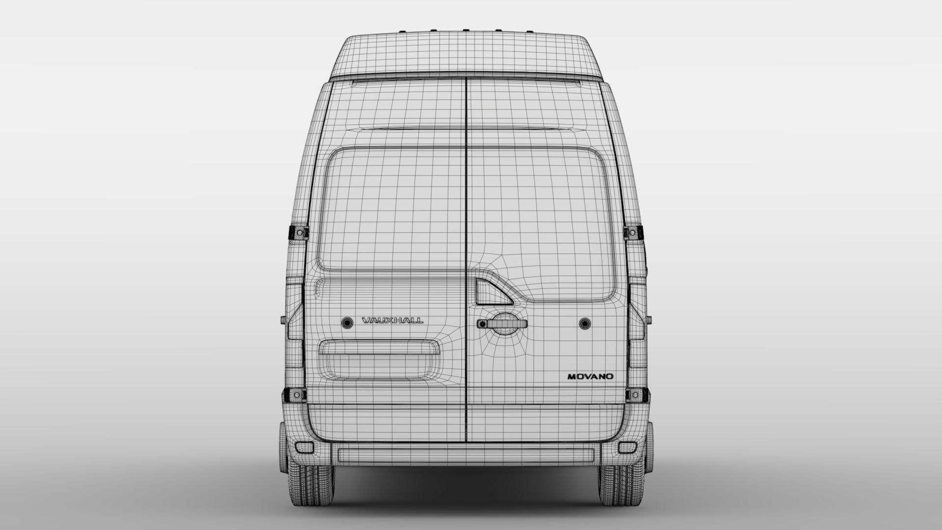 Vauxhall Movano L2H3 Van 2016 3D model_17