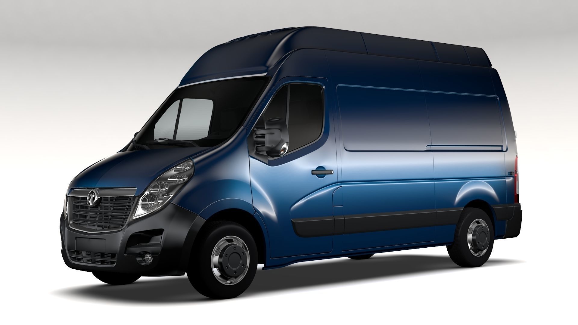 Vauxhall Movano L2H3 Van 2016 3D model_2