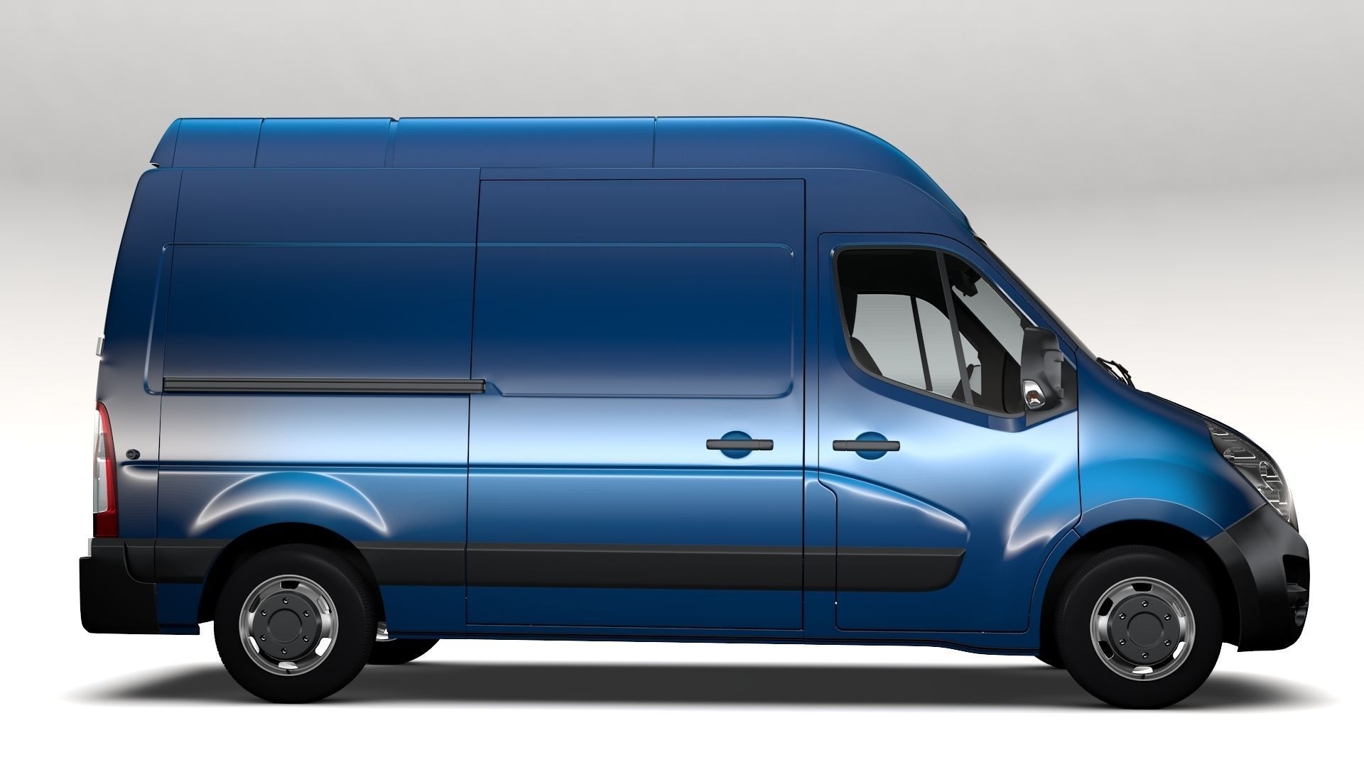 Vauxhall Movano L2H3 Van 2016 3D model_9