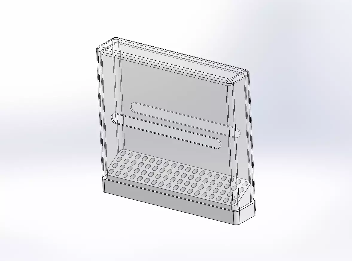 72 Pencil Holder 3D print model