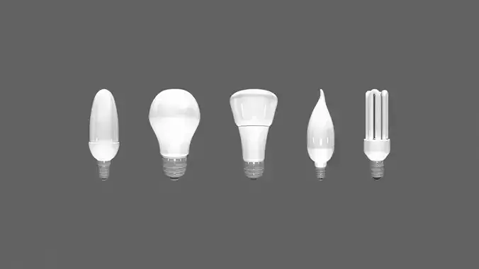 Pack Lamps 3D model