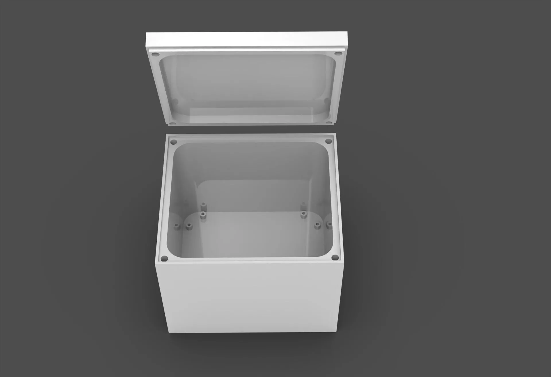 PVC box 3D print model