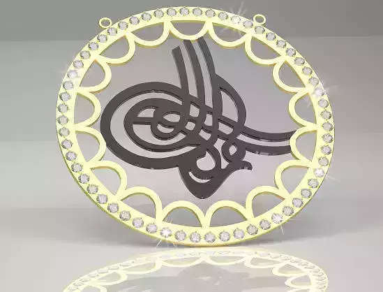 3D Necklace Pendant Female Necklace Pendant